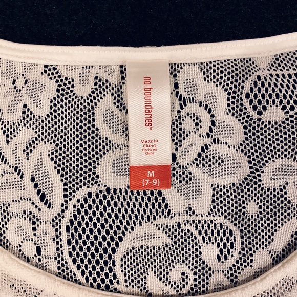 No Boundaries Short Sleeve Lace Dress - Picture 3 of 4